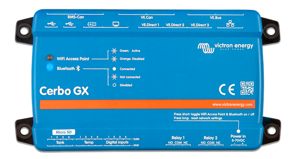 Victron Energy has introduced the Cerbo GX MK2, MK1 deprecated.